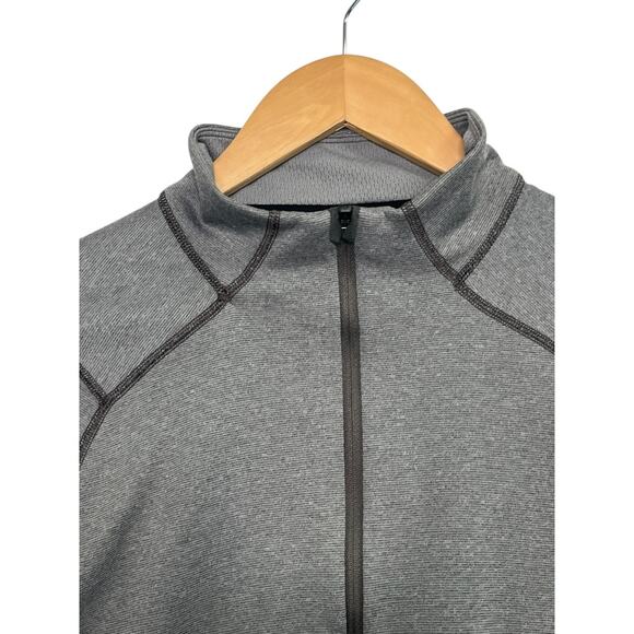 Patagonia Half Zip Mens Medium Gray Capilene Thermal Weight Base Layer Pullover - Picture 9 of 15